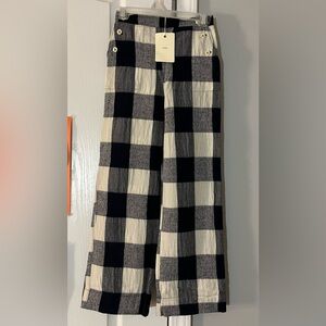 Mabo Buffalo plaid Pants 8/9 NWT!